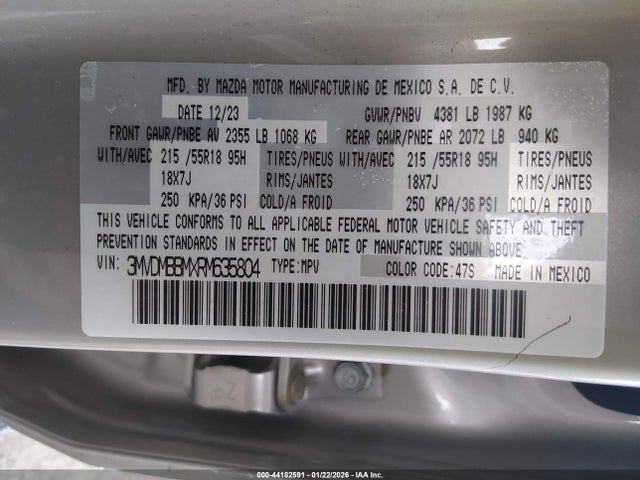 Mazda Cx-30 2.5 S Select Sport 2024 3MVDMBBMXRM635804 Image 9