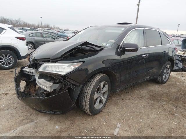 44182639 :رقم المزاد ، 5FRYD4H24GB001621 vin ، 2016 Acura Mdx Acurawatch Plus Package مزاد بيع
