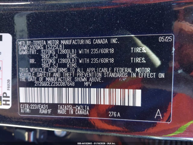 Lexus Nx 350 Premium 2025 2T2GGCEZ2SC087648 Image 9