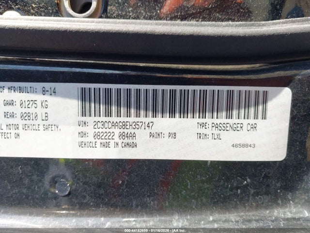 2014 CHRYSLER 300 2C3CCAAG8EH357147 Photo 8
