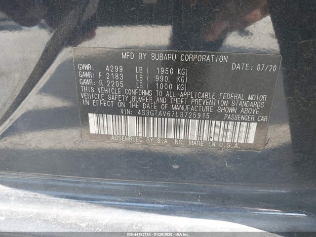 4S3GTAV67L3725915 Subaru Impreza Premium 5-door
