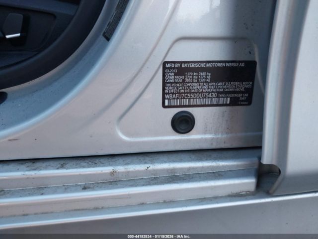 2013 BMW 535I WBAFU7C55DDU75430 Photo 8