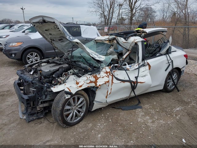 44183094 :رقم المزاد ، JN1BV7AP3FM351987 vin ، 2015 Infiniti Q50 Premium/sport مزاد بيع