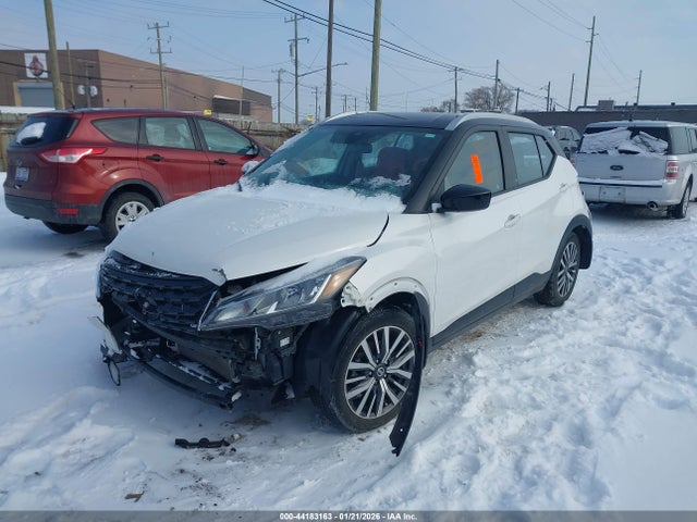 44183163 :رقم المزاد ، 3N1CP5CV0ML565910 vin ، 2021 Nissan Kicks Sv Xtronic Cvt مزاد بيع