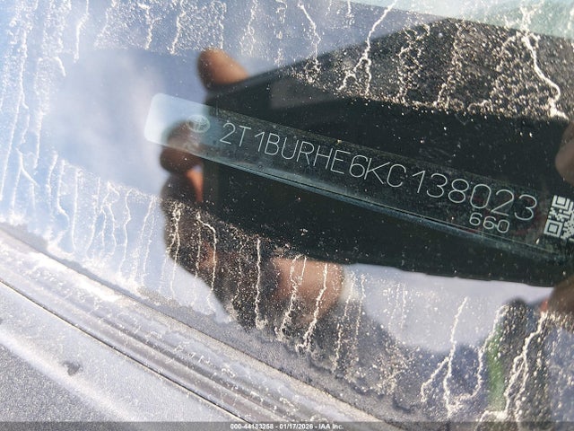 Toyota COROLLA SE 2019 2T1BURHE6KC138023 Image 9