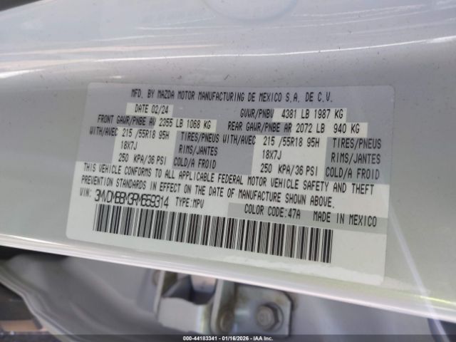 2024 MAZDA CX-30 3MVDMBBM3RM659314 Photo 8