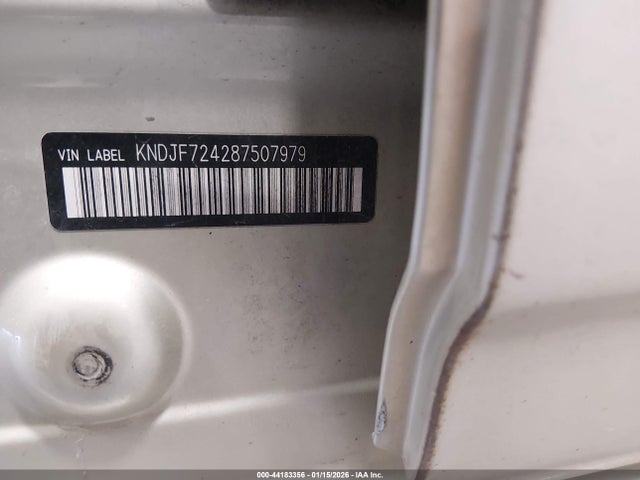 2008 KIA SPORTAGE KNDJF724287507979 Photo 8