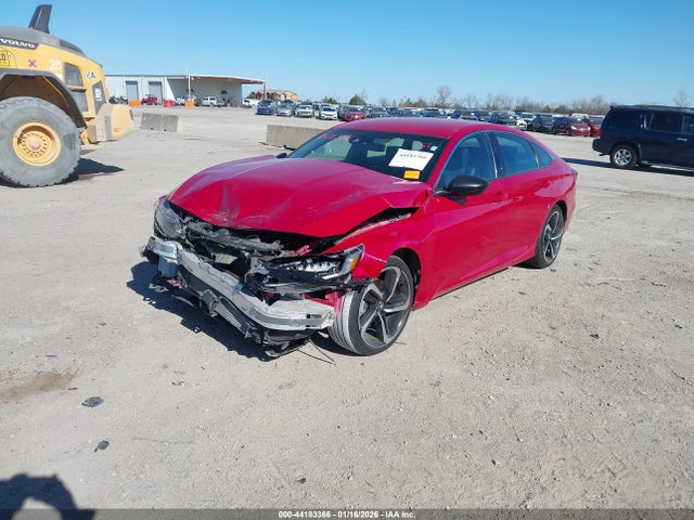 44183366 :رقم المزاد ، 1HGCV1F33MA098674 vin ، 2021 Honda Accord Sport مزاد بيع