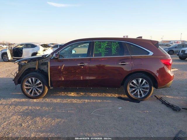 Aukcja sprzedaży 2016 Acura Mdx Technology   Acurawatch Plus Packages/technology Package, vin: 5FRYD4H43GB025586, numer aukcji: 44183379
