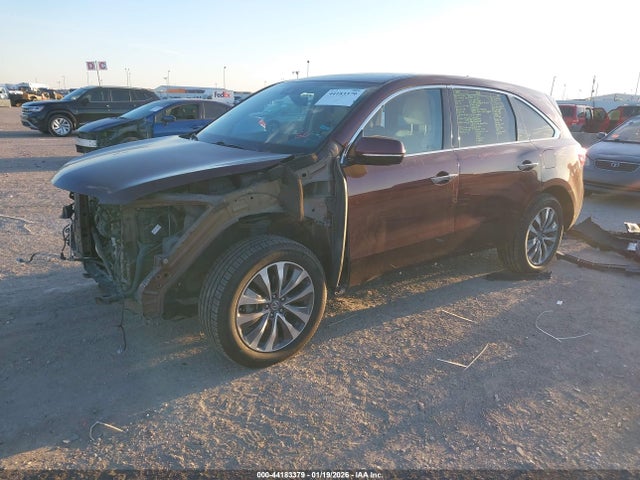 Aukcja sprzedaży 2016 Acura Mdx Technology   Acurawatch Plus Packages/technology Package, vin: 5FRYD4H43GB025586, numer aukcji: 44183379