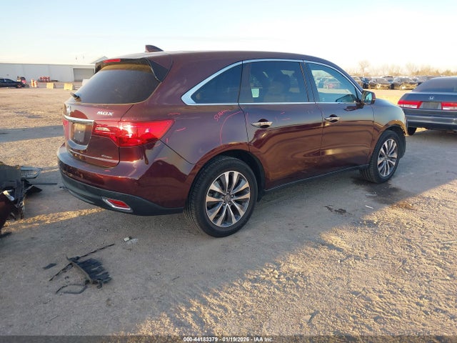 Aukcja sprzedaży 2016 Acura Mdx Technology   Acurawatch Plus Packages/technology Package, vin: 5FRYD4H43GB025586, numer aukcji: 44183379