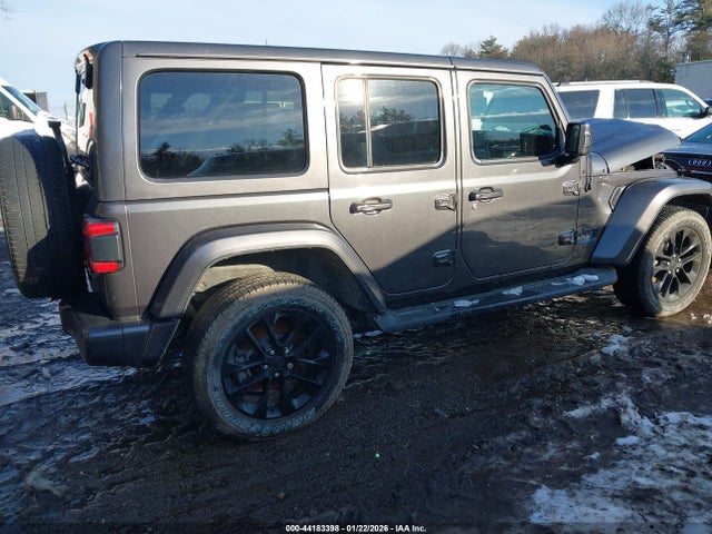 44183398 :رقم المزاد ، 1C4JJXP64MW686213 vin ، 2021 Jeep Wrangler 4xe Unlimited High Altitude 4x4 مزاد بيع