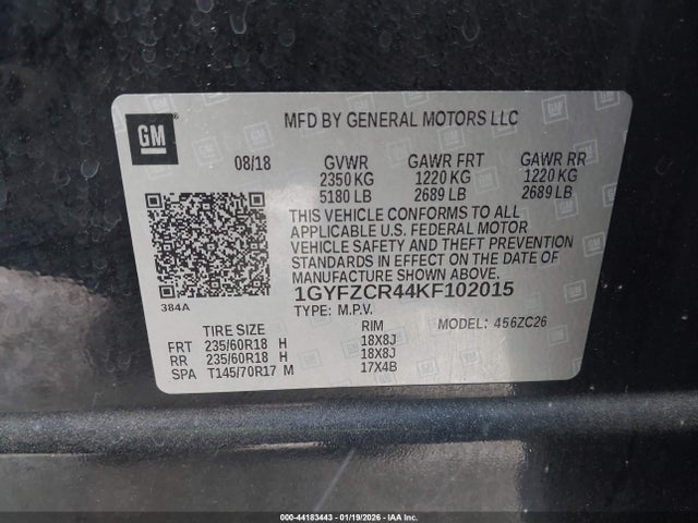 2019 CADILLAC XT4 1GYFZCR44KF102015 Photo 8