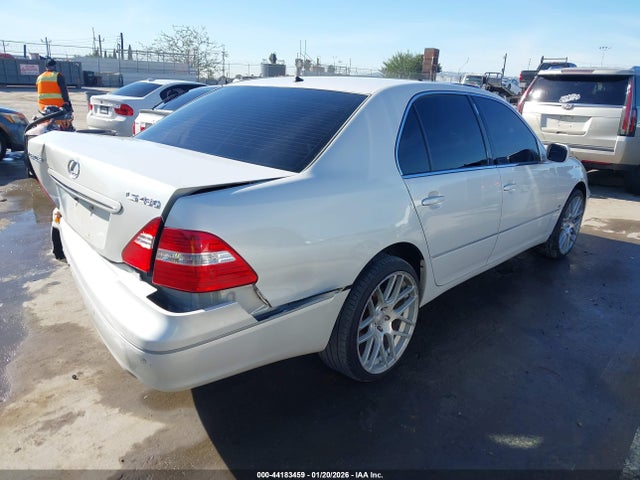 Aukcja sprzedaży 2004 Lexus Ls 430, vin: JTHBN36F340130348, numer aukcji: 44183459