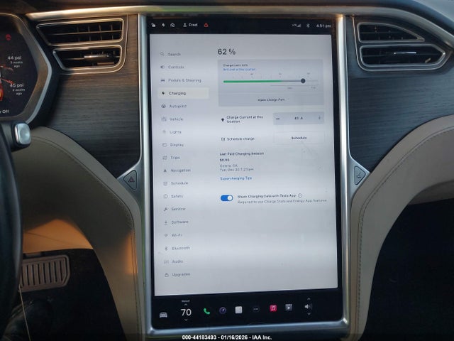 Tesla Model S 60d/70d/75d/85d/90d 2016 5YJSA1E2XGF133964 Image 19