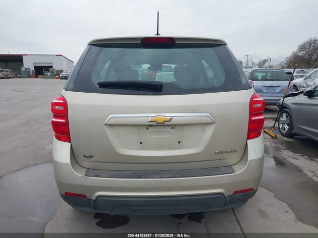 44183597 :رقم المزاد ، 2GNALBEK5G1140374 vin ، 2016 Chevrolet Equinox Ls مزاد بيع