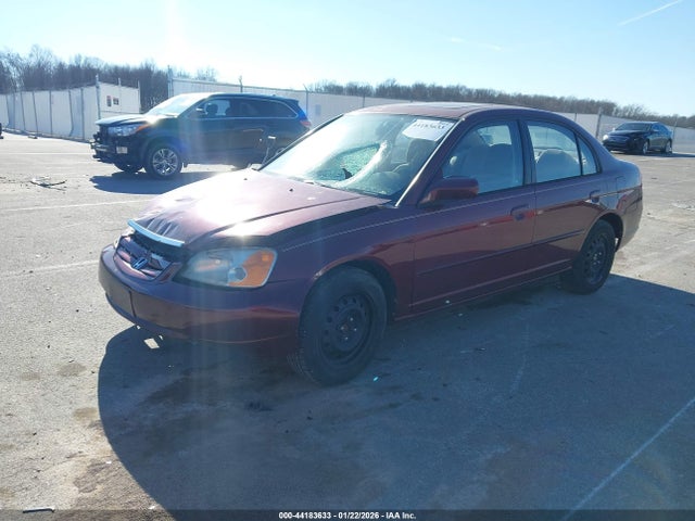 2002 HONDA CIVIC 1HGES26782L063852 Photo 1