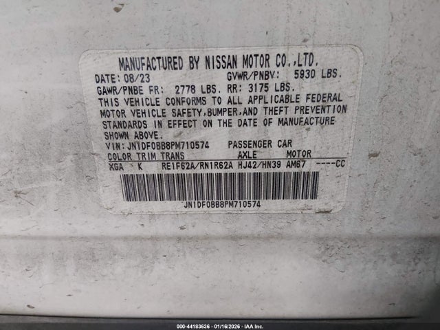 2023 NISSAN ARIYA JN1DF0BB8PM710574 Photo 8