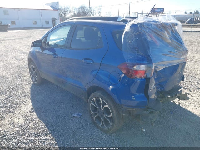 MAJ6S3JL3KC260754 Ford Ecosport Ses