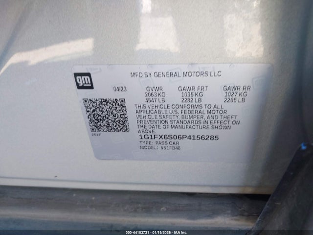 2023 CHEVROLET BOLT EV 1G1FX6S06P4156285 Photo 8