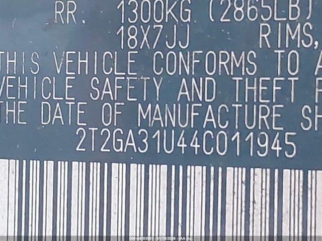 2004 LEXUS RX 330 2T2GA31U44C011945 Photo 8