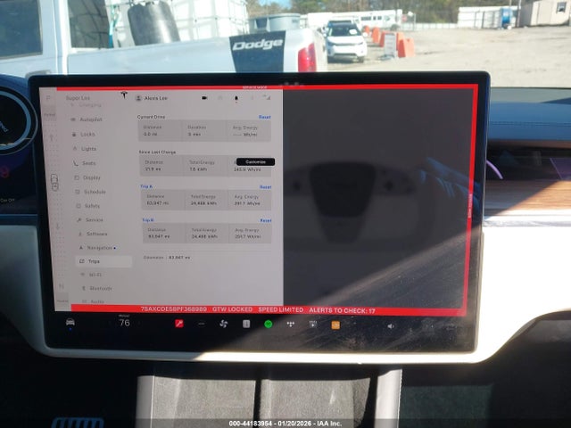 Продажа на аукционе авто 2023 Tesla Model X Dual Motor All-wheel Drive/standard Range, vin: 7SAXCDE58PF368989, номер лота: 44183954