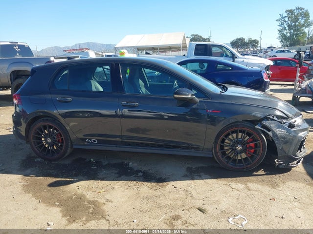 44184061 :رقم المزاد ، WVW8A7CD4PW154094 vin ، 2023 Volkswagen Golf Gti 2.0t 40th Anniversary Edition مزاد بيع