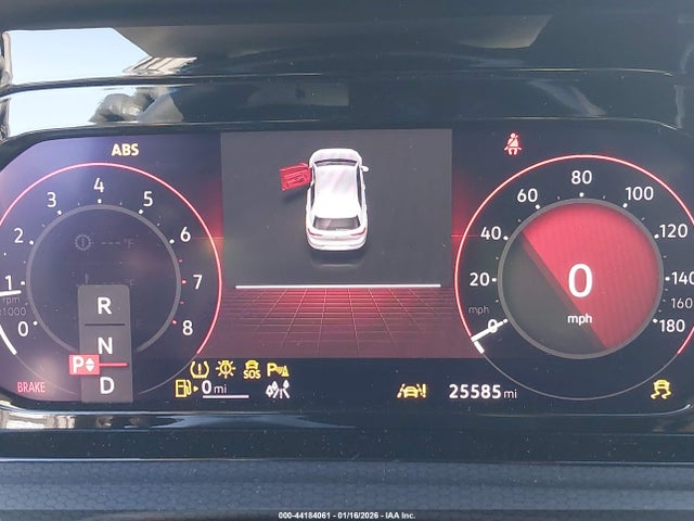 44184061 :رقم المزاد ، WVW8A7CD4PW154094 vin ، 2023 Volkswagen Golf Gti 2.0t 40th Anniversary Edition مزاد بيع