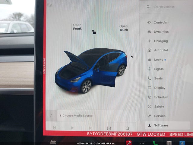 2021 TESLA MODEL Y 5YJYGDEE8MF266187 Photo 6