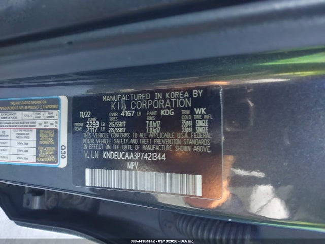44184142 :رقم المزاد ، KNDEUCAA3P7421344 vin ، 2023 Kia Seltos S مزاد بيع