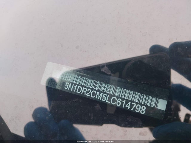 5N1DR2CM5LC614798 Nissan Pathfinder Sl 4wd