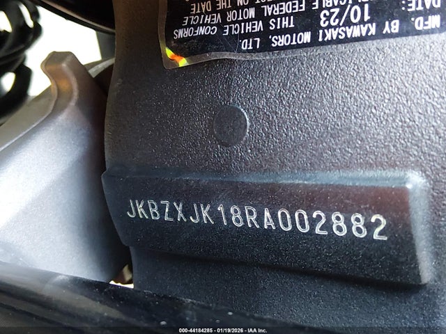 JKBZXJK18RA002882 Kawasaki Zx636 K
