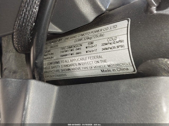 Cf Moto 450ss 2026 LCEPESLP2T6000555 Image 10
