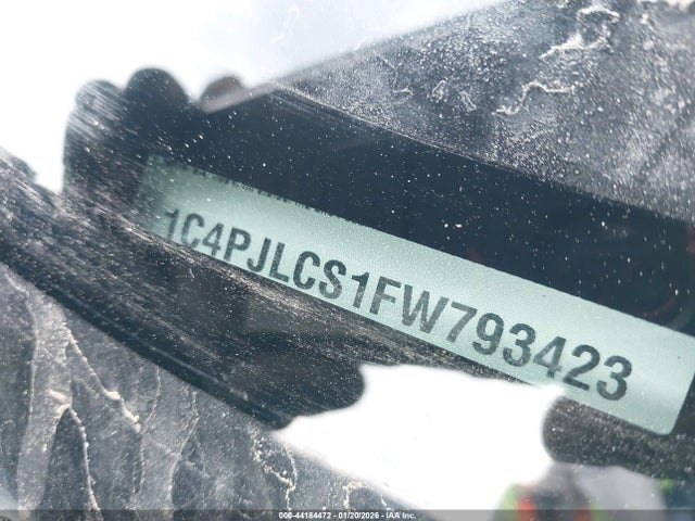 1C4PJLCS1FW793423 Jeep Cherokee Latitude