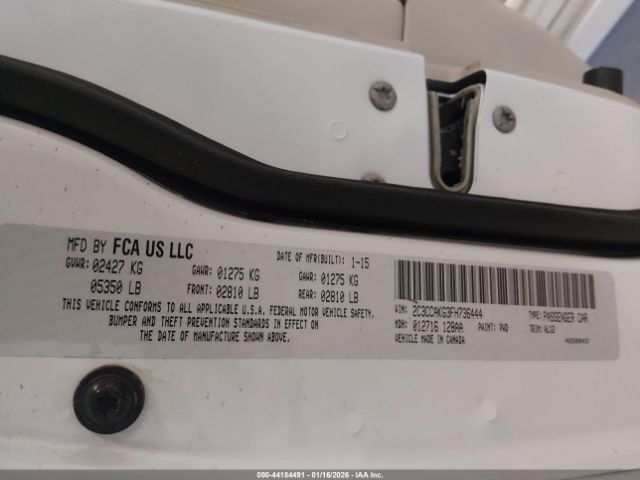 2015 CHRYSLER 300C 2C3CCAKG3FH736444 Photo 8