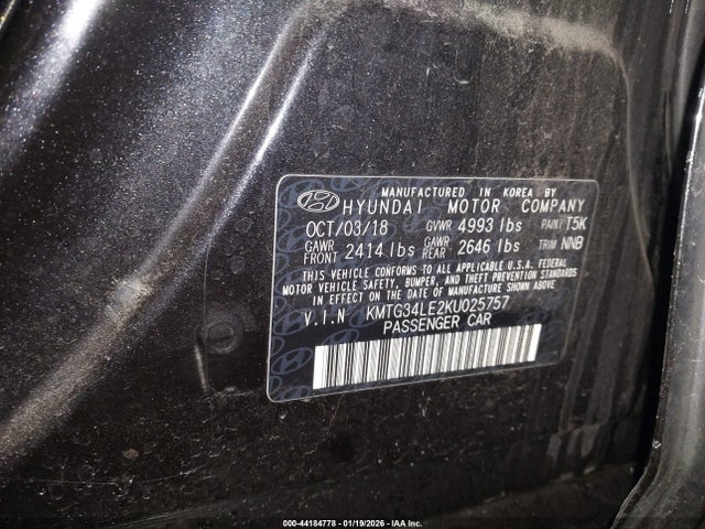 2019 GENESIS G70 KMTG34LE2KU025757 Photo 10