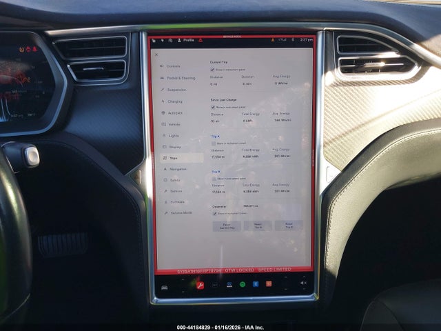 2015 TESLA MODEL S 5YJSA1H16FFP79794 Photo 6