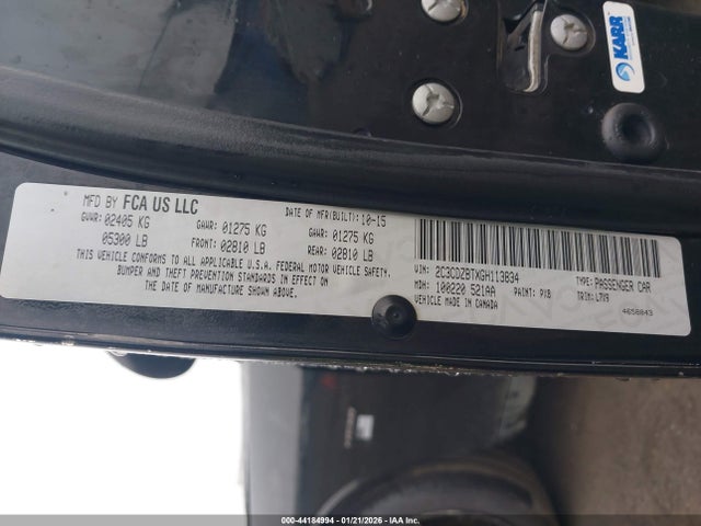 Dodge Challenger R/t 2016 2C3CDZBTXGH113834 Image 9
