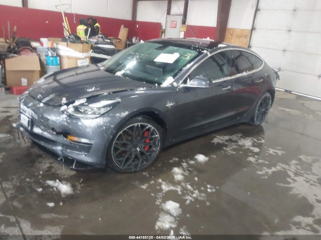 Tesla Model 3 Long Range/performance 2018 5YJ3E1EB4JF106128 Image 2