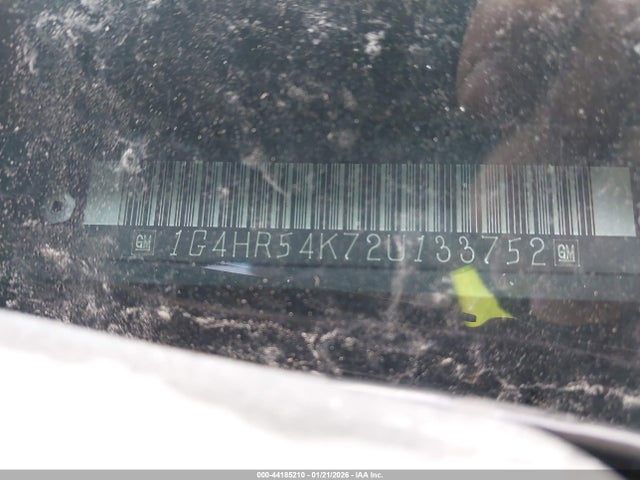 Aukcja sprzedaży 2002 Buick Lesabre Limited, vin: 1G4HR54K72U133752, numer aukcji: 44185210