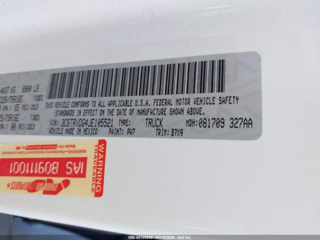 2018 RAM PROMASTER 2500 3C6TRVDG4JE105521 Photo 8