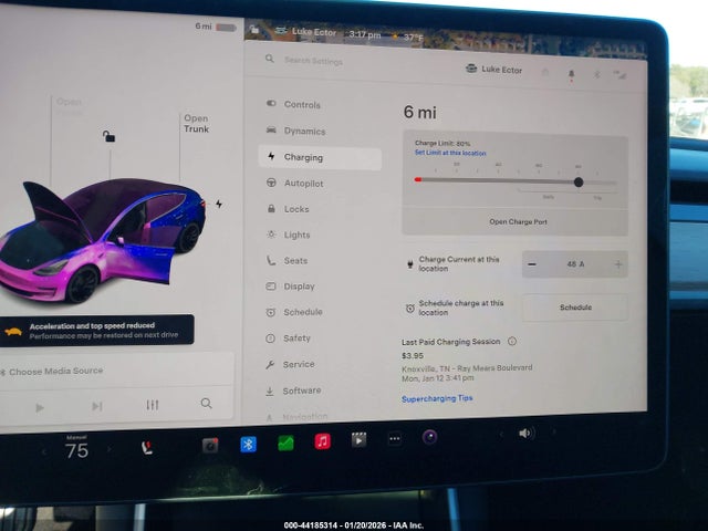 Aukcja sprzedaży 2018 Tesla Model 3 Long Range/mid Range, vin: 5YJ3E1EA6JF038731, numer aukcji: 44185314