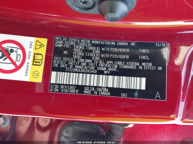 2017 LEXUS RX 350 2T2ZZMCA3HC045469 Photo 8