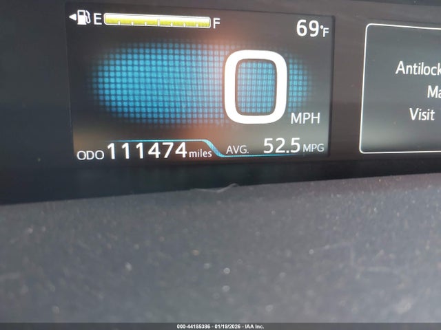 JTDKBRFU7G3001365 Toyota Prius Two