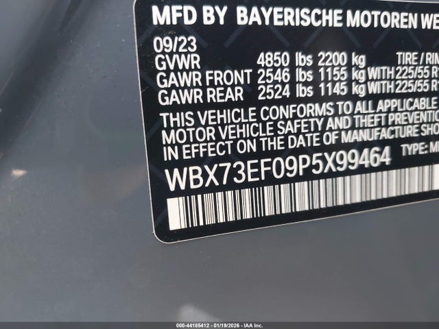 WBX73EF09P5X99464 BMW X1 Xdrive28i