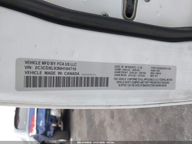 2C3CDXL93NH104719 Dodge Charger Srt Hellcat Widebody