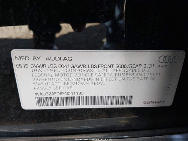 2015 AUDI A8 L WAU32AFD9FN041193 Photo 8