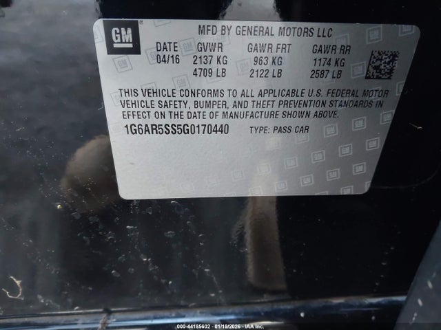 2016 CADILLAC CTS 1G6AR5SS5G0170440 Photo 8