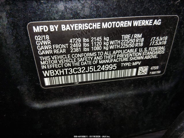 2018 BMW X1 WBXHT3C32J5L24995 Photo 8