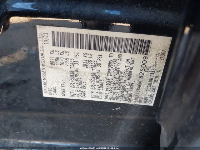 2021 NISSAN ROGUE 5N1AT3BA6MC825009 Photo 8